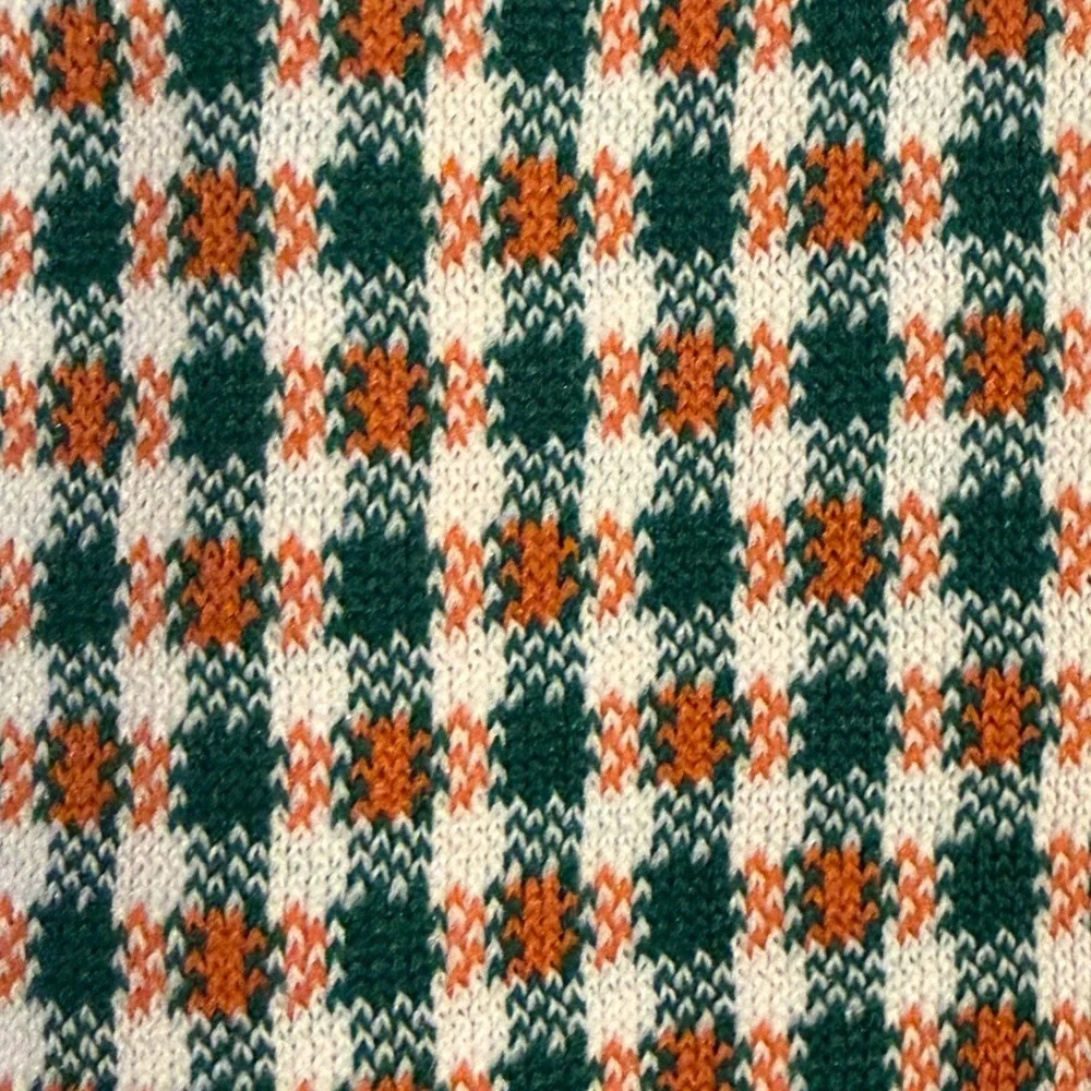 Vintage Western Blazer Show Jacket Boys Size 6 Green Check Smile Yoke Equestrian